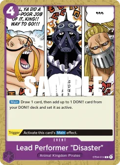 One Piece card ST04-014 artwork