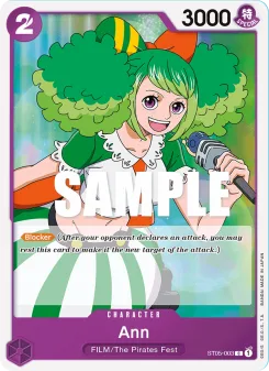 One Piece card ST05-003 artwork