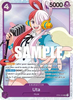 One Piece card ST05-004 artwork