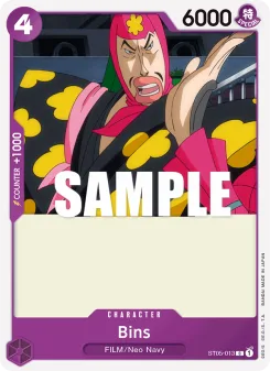 One Piece card ST05-013 artwork