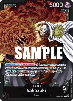 One Piece card ST06-001 artwork