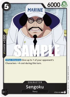 One Piece card ST06-005 artwork