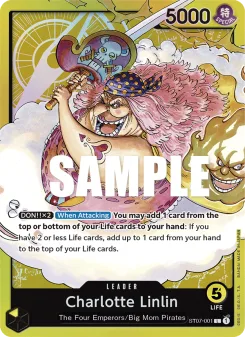One Piece card ST07-001 artwork