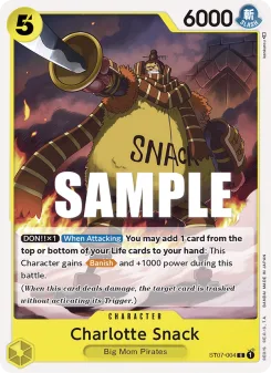One Piece card ST07-004 artwork