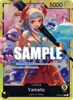 One Piece card ST09-001 artwork