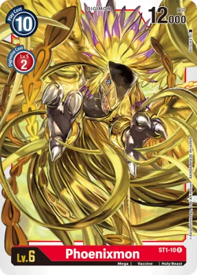 Phoenixmon, Digimon card ST1-10