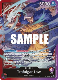 One Piece card ST10-001 artwork