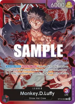 One Piece card ST10-002 artwork