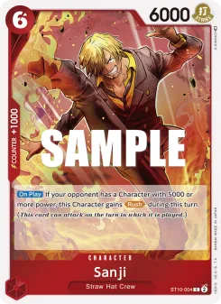 One Piece card ST10-004 artwork