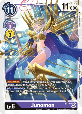 Junomon, Digimon card ST10-13