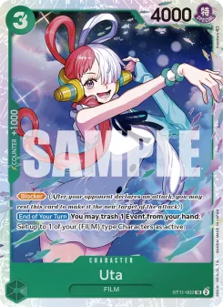 One Piece card ST11-002 artwork