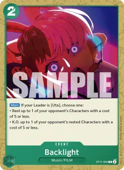 One Piece card ST11-003 artwork