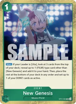 One Piece card ST11-004 artwork
