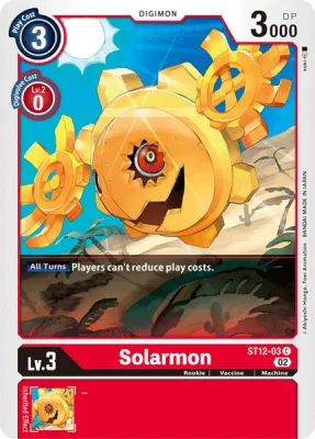Solarmon, Digimon card ST12-03