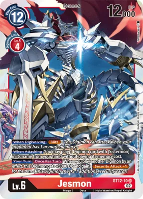 Jesmon, Digimon card ST12-10