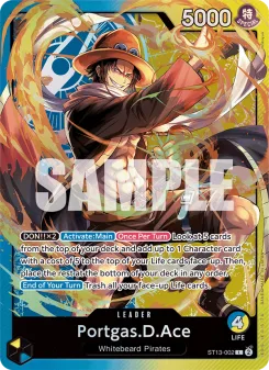 One Piece card ST13-002 artwork