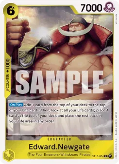 One Piece card ST13-004 artwork
