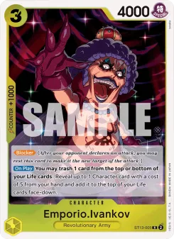 One Piece card ST13-005 artwork