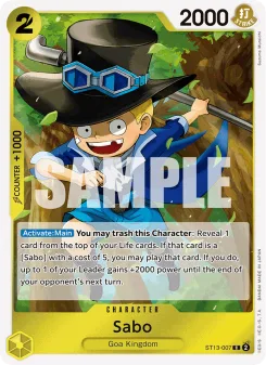 One Piece card ST13-007 artwork