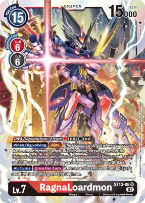 RagnaLoardmon, Digimon card ST13-06