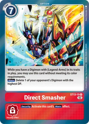 Direct Smasher, Digimon card ST13-15