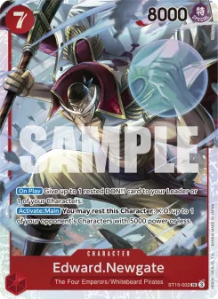 One Piece card ST15-002 artwork