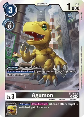 Agumon, Digimon card ST15-02