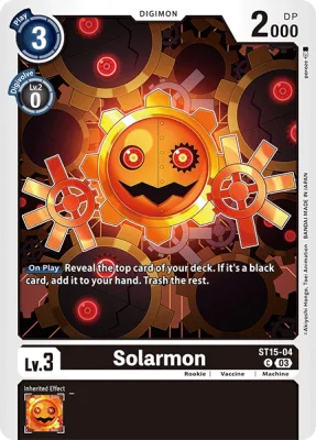Solarmon, Digimon card ST15-04