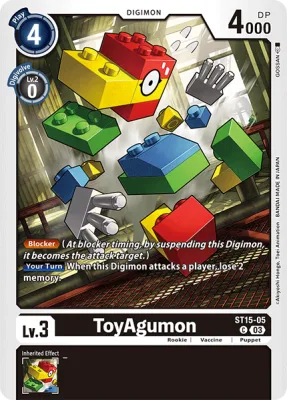 ToyAgumon, Digimon card ST15-05
