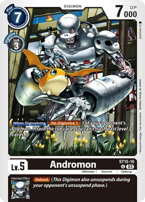 Andromon, Digimon card ST15-10