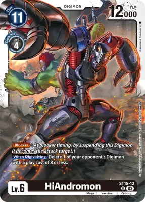 HiAndromon, Digimon card ST15-13