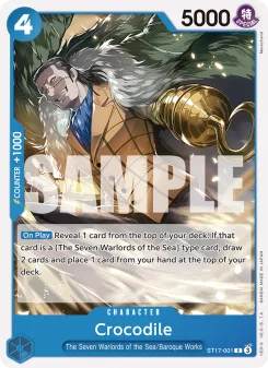 One Piece card ST17-001 artwork