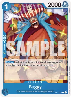 One Piece card ST17-003 artwork