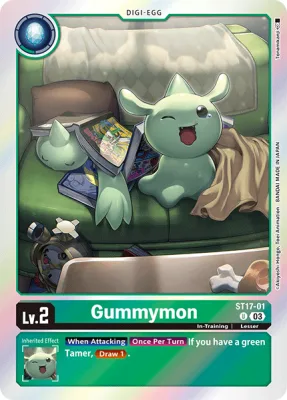 Gummymon, Digimon card ST17-01