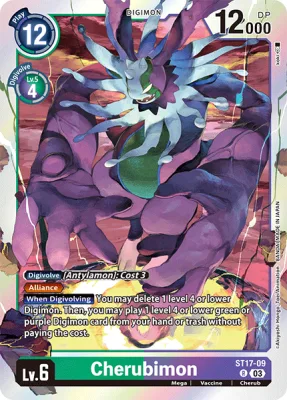 Cherubimon, Digimon card ST17-09
