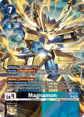 Magnamon, Digimon card ST17-13