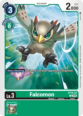 Falcomon, Digimon card ST18-03