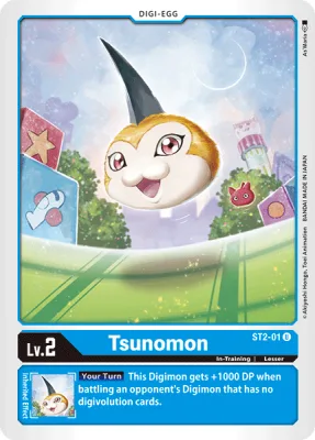 Tsunomon, Digimon card ST2-01