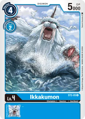 Ikkakumon, Digimon card ST2-05