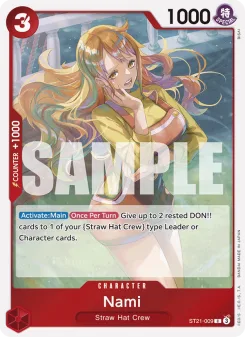 One Piece card ST21-009 artwork