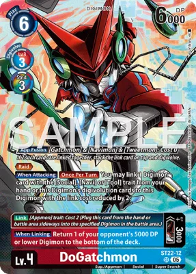 DoGatchmon, Digimon card ST22-12