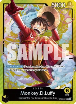 One Piece card ST29-001 artwork