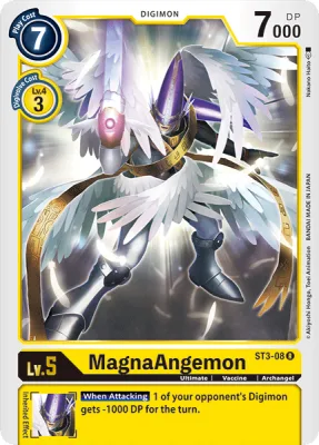 MagnaAngemon, Digimon card ST3-08