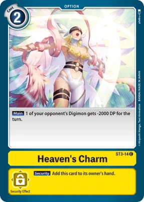Heaven's Charm, Digimon card ST3-14