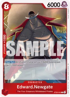 One Piece card ST30-003 artwork