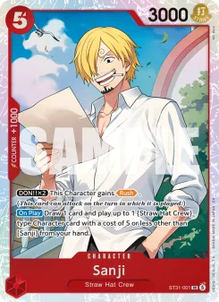 One Piece card ST31-001 artwork