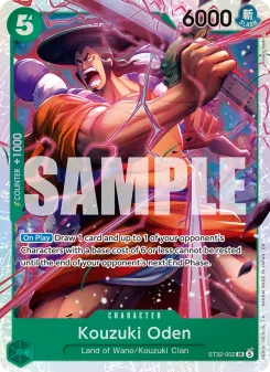 One Piece card ST32-002 artwork