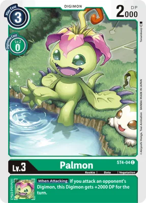 Palmon, Digimon card ST4-04