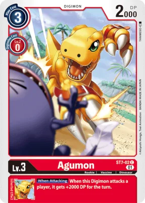 Agumon, Digimon card ST7-02