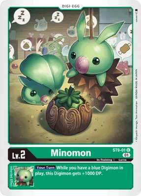 Minomon, Digimon card ST9-01